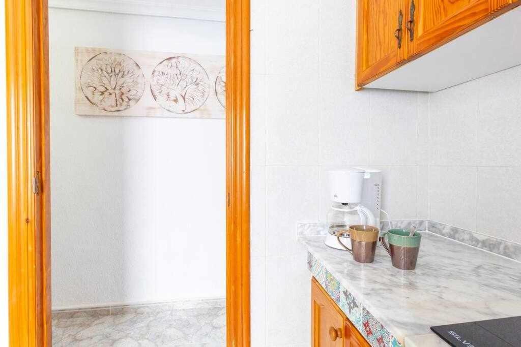 Atico Pink Seafront Appartement La Mata  Buitenkant foto