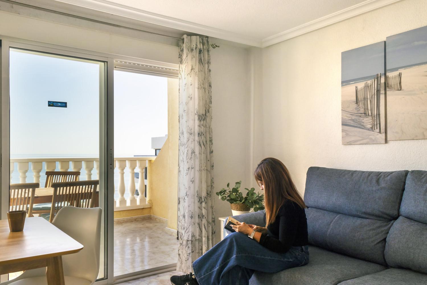 Atico Pink Seafront Appartement La Mata  Buitenkant foto