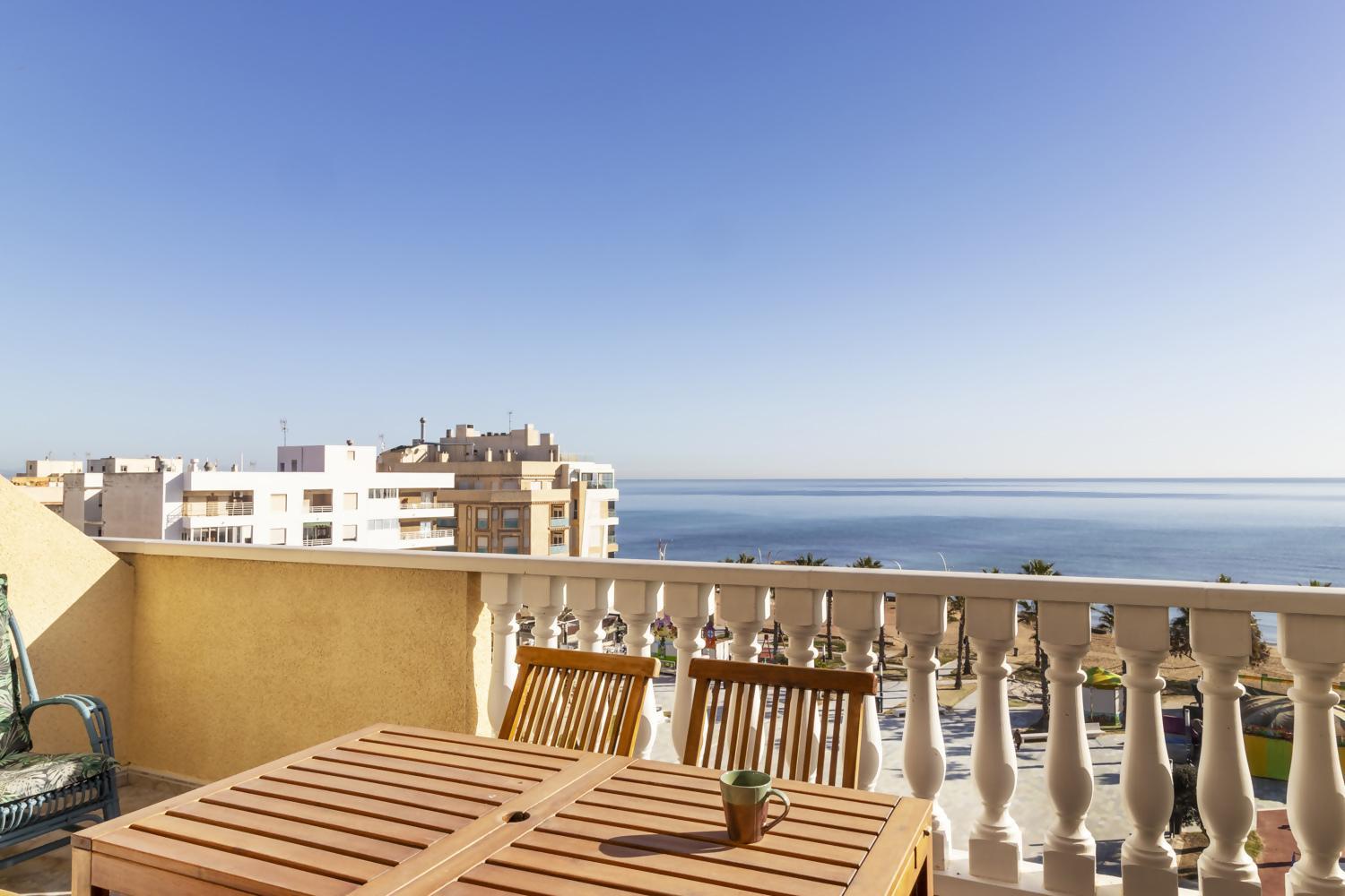 Atico Pink Seafront Appartement La Mata  Buitenkant foto