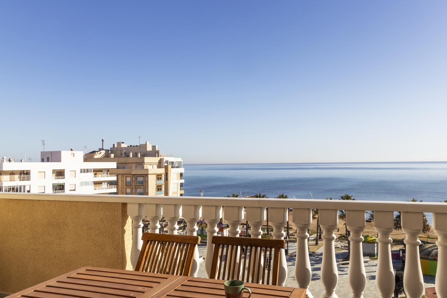 Atico Pink Seafront Appartement La Mata  Buitenkant foto