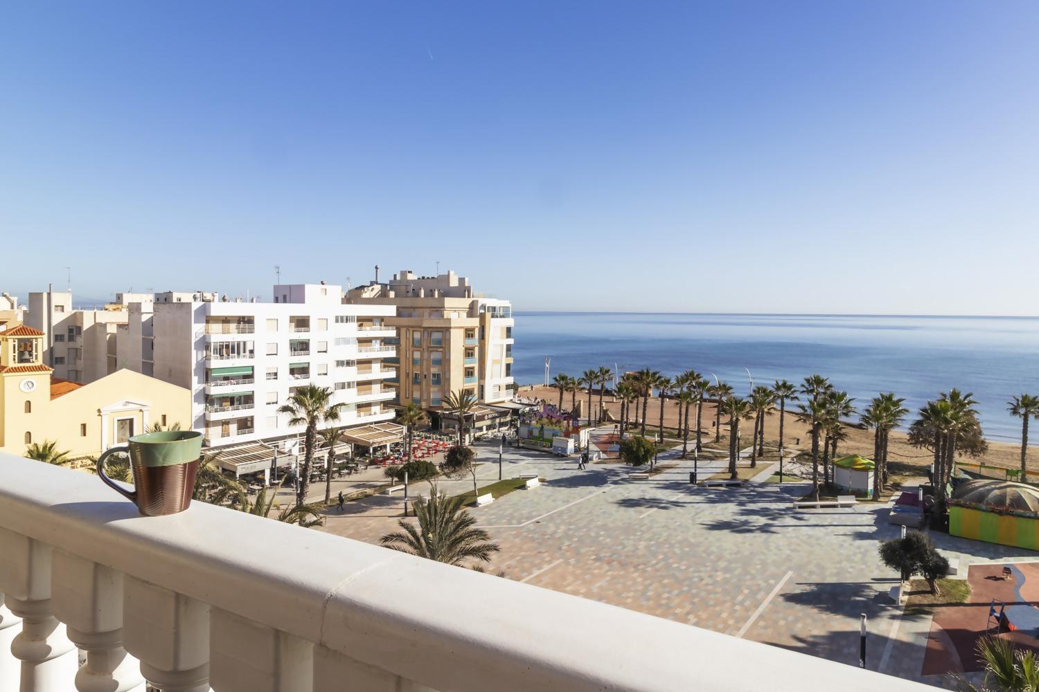 Atico Pink Seafront Appartement La Mata  Buitenkant foto